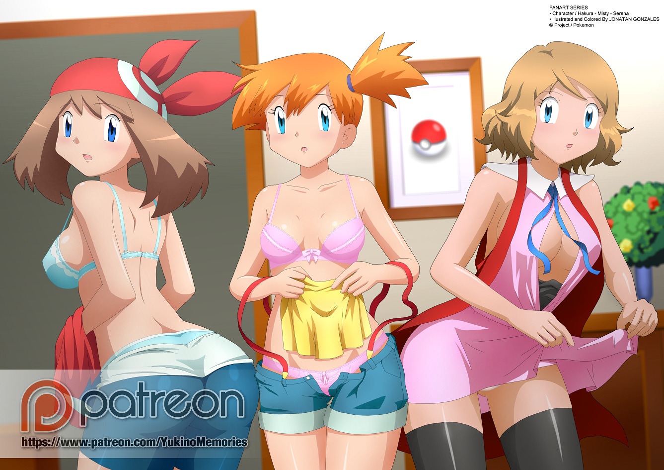 Sexy pokemon anime girls