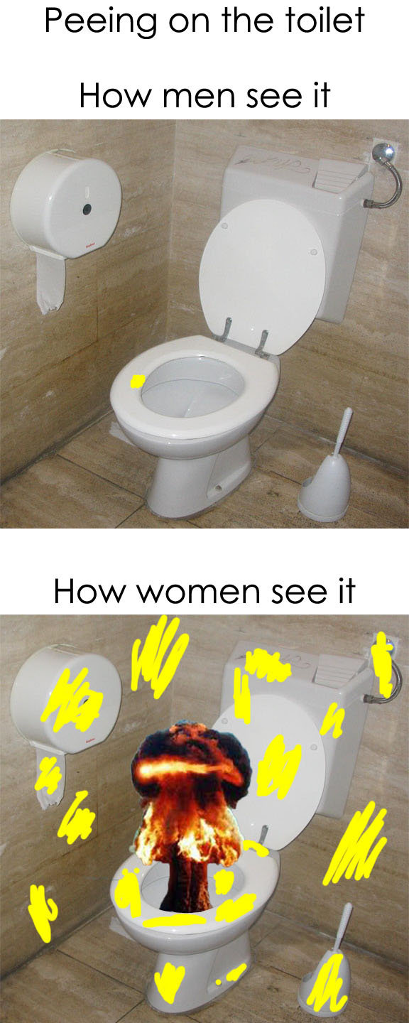 toilet on Anime girl