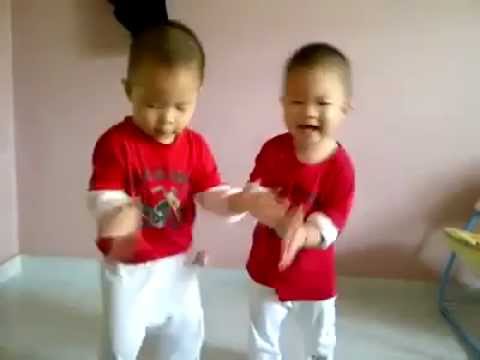 video dancing asian Two boys