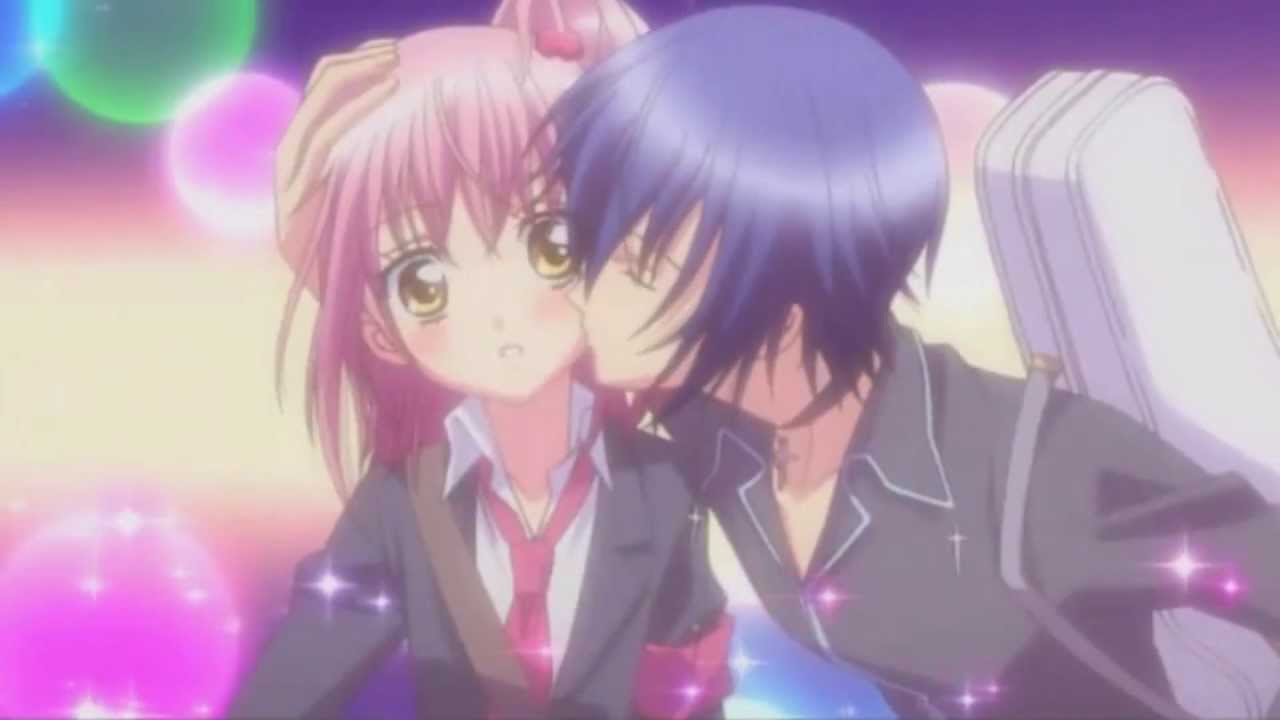 romance kiss scene Anime