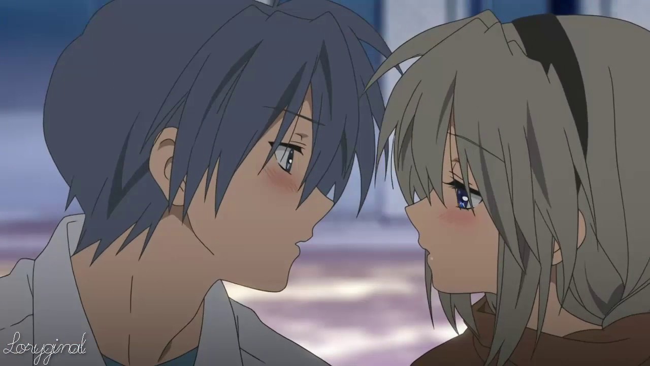 kissing scenes anime Romantic