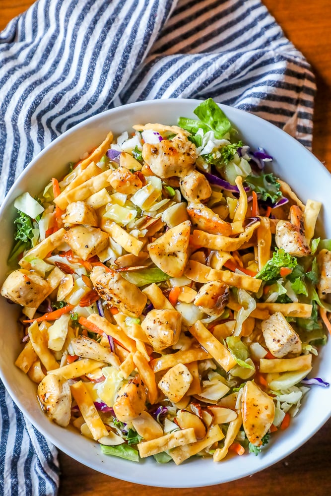 chicken salad receipe Asian