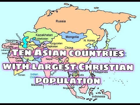 of countries Population asian