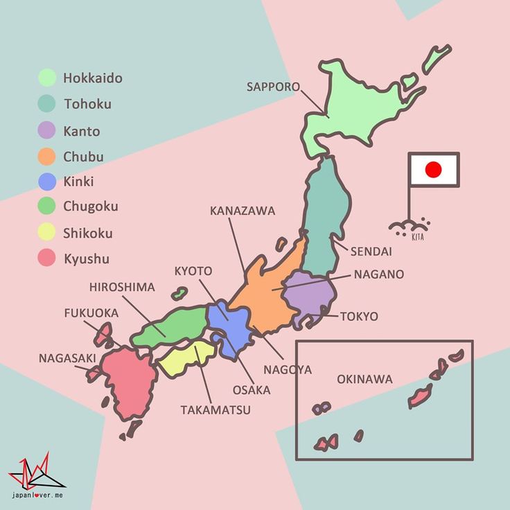 japan of The region