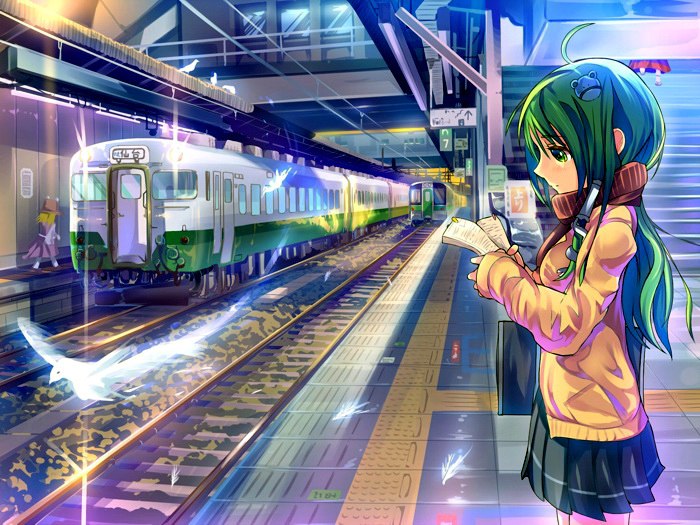 train Anime on a