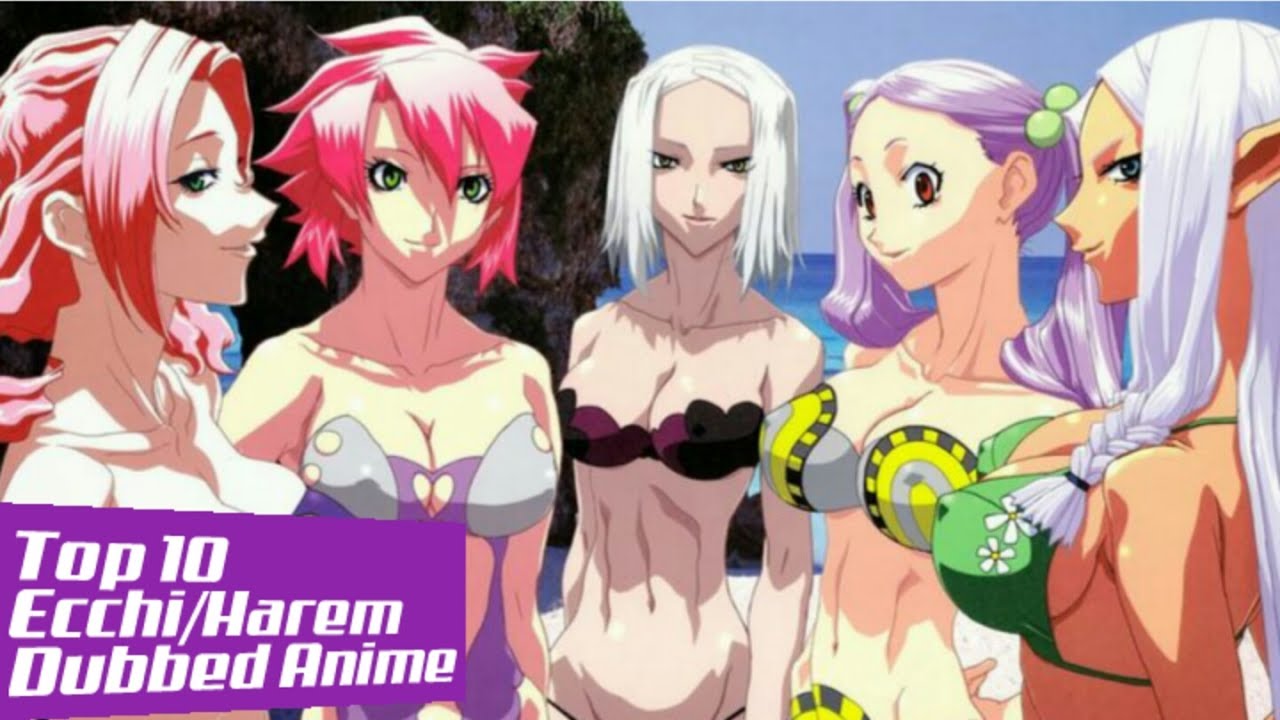 harem dubbed anime Best