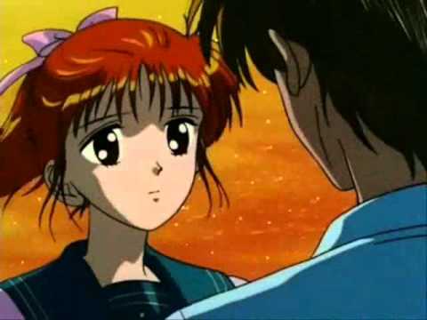 romance kiss scene Anime