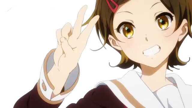 and with black hair eyes hazel girl Anime
