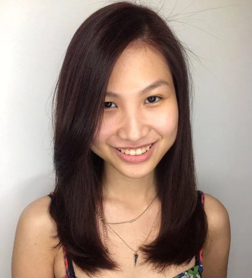 women for asian Hair cut