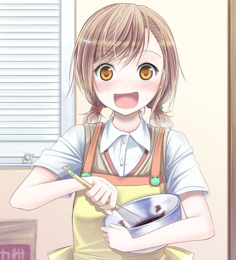 girl in apron Anime