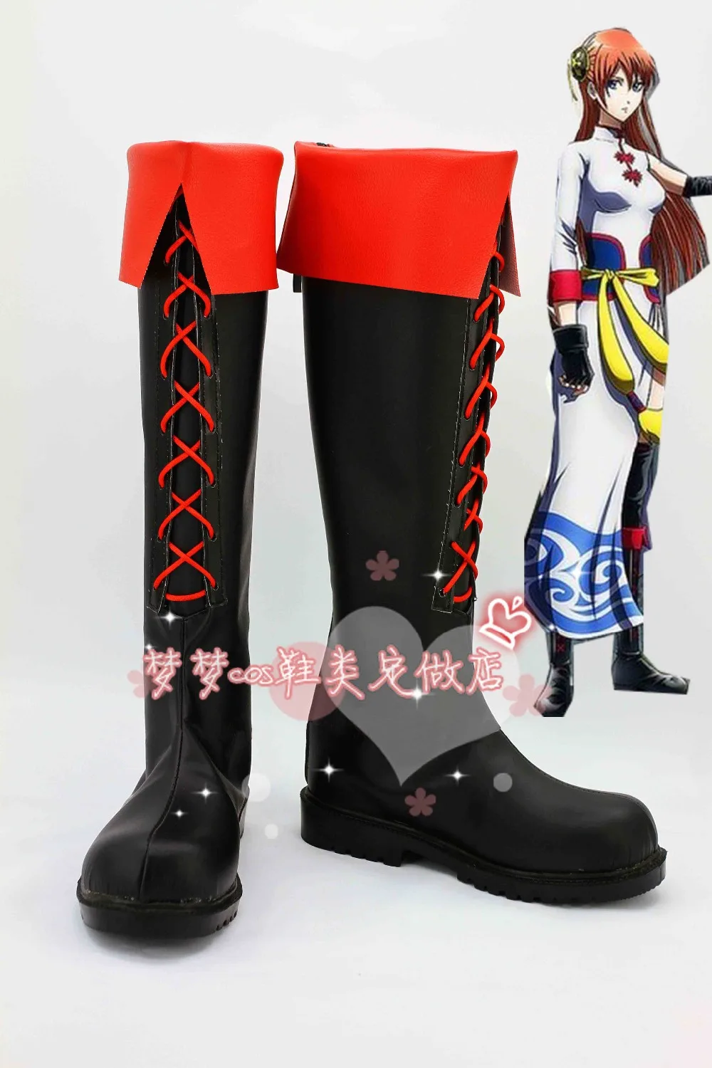 Anime high heel boots