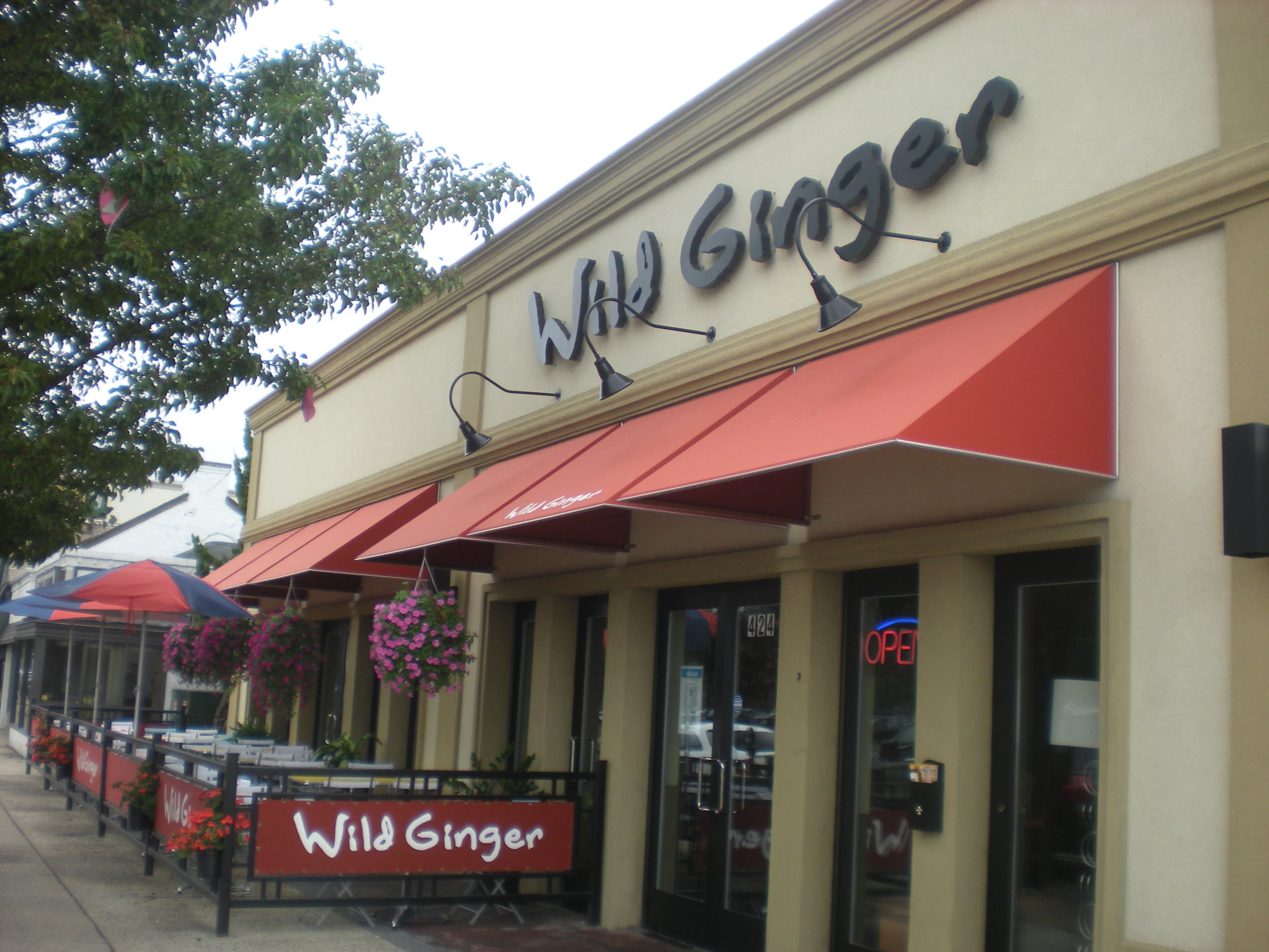 ginger asian restaurant Wild