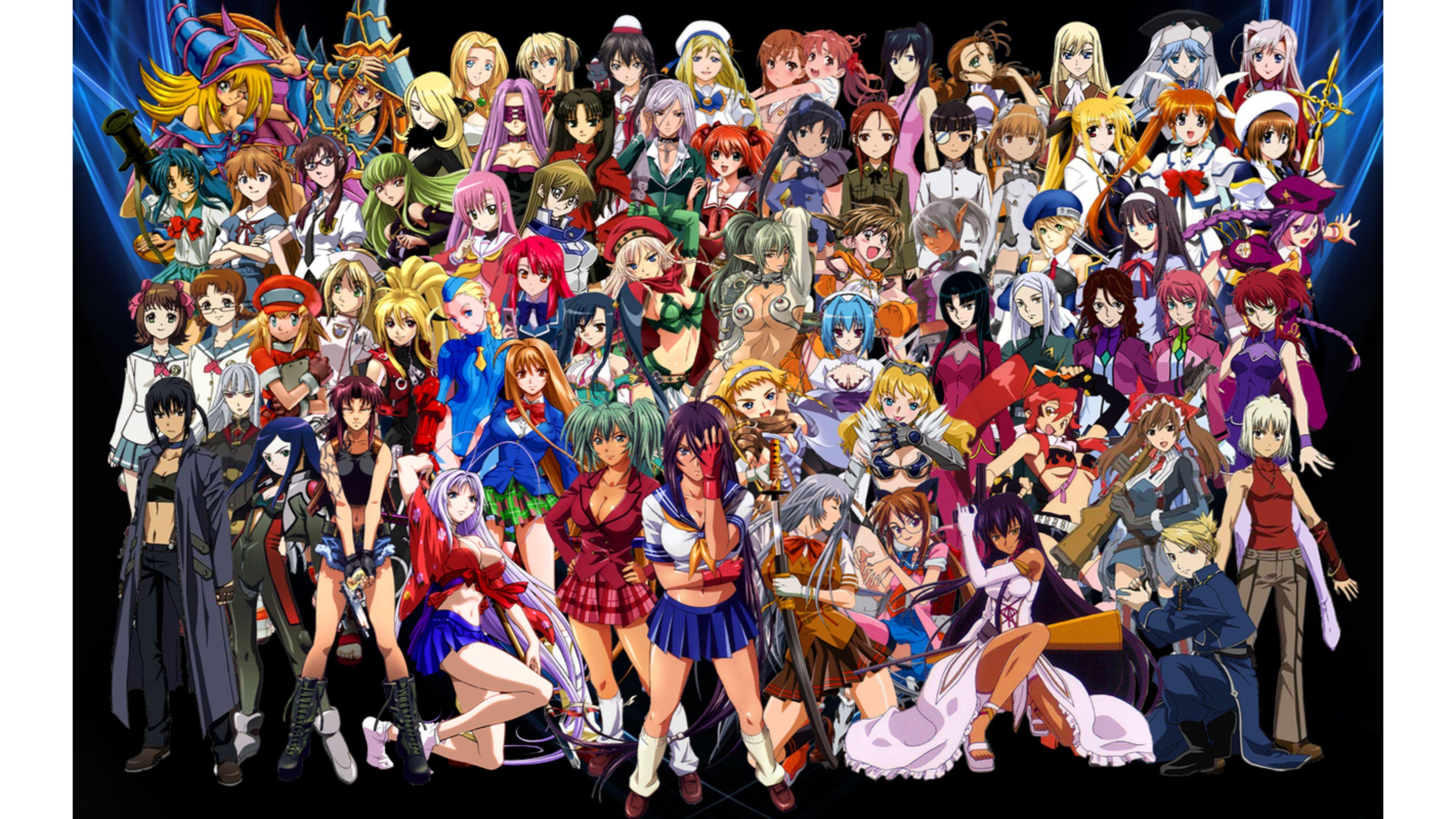 anime characters wallpaper All