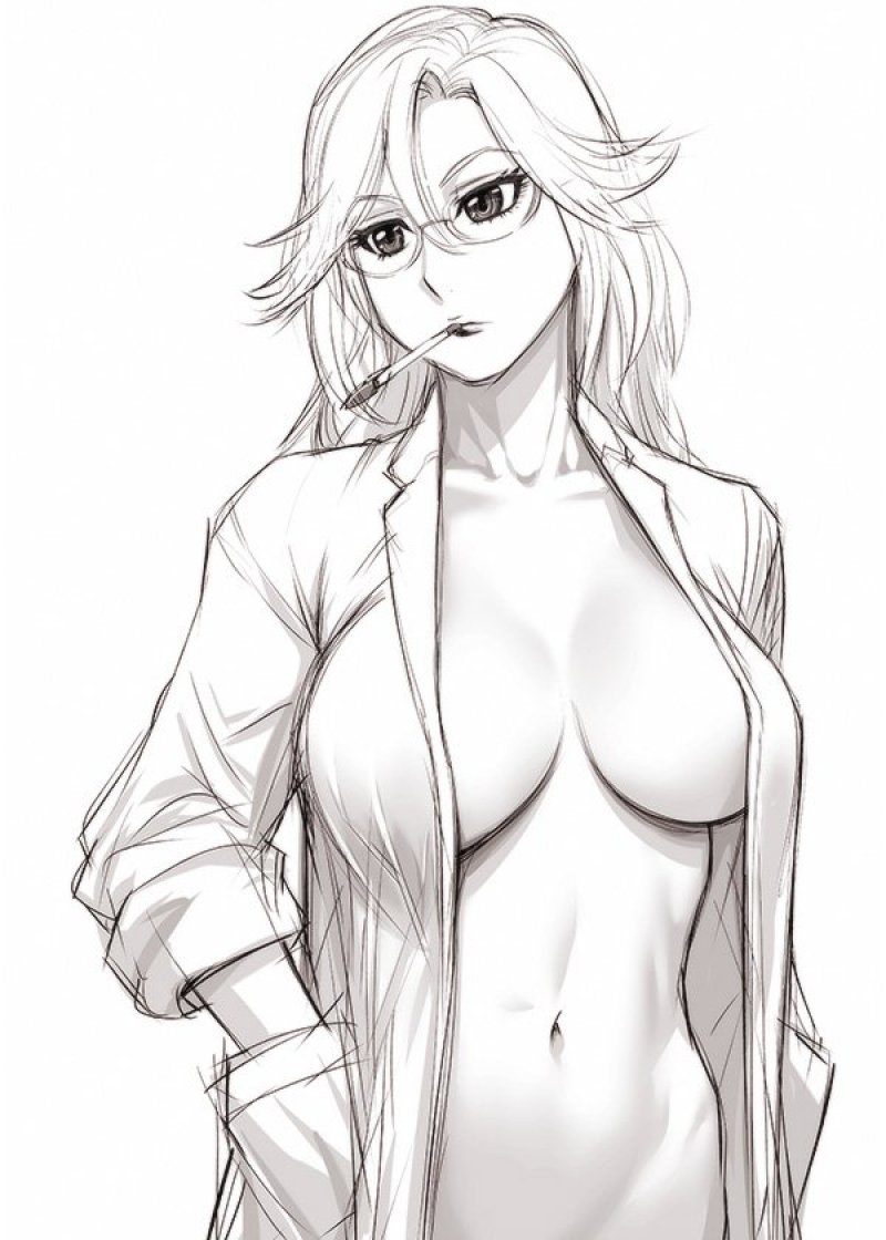 drawing Anime boob
