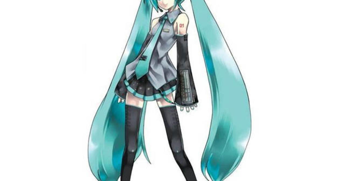 haired singer Blue anime