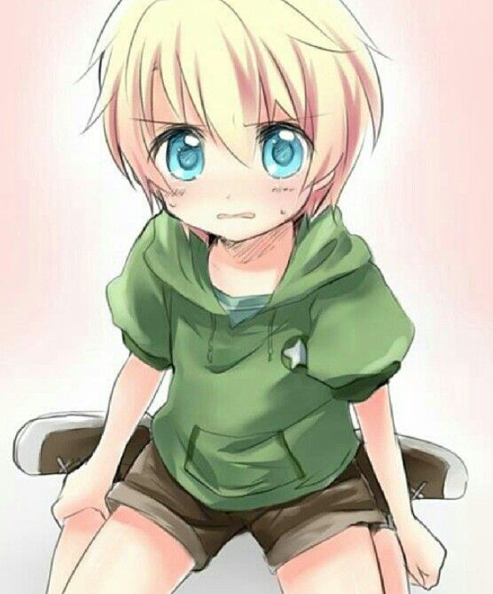 young anime boy Cute