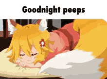 gif Goodnight anime