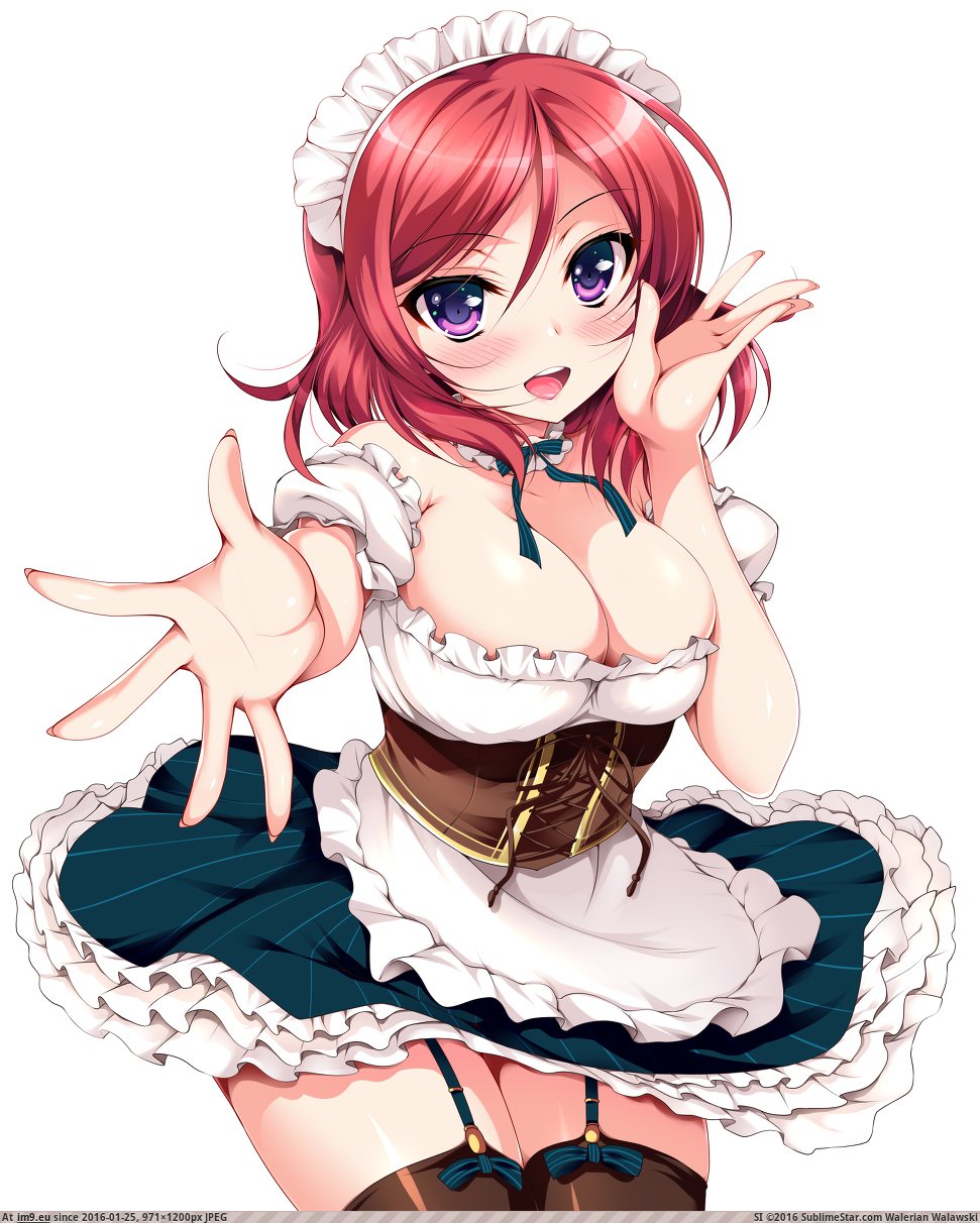 anime maids Busty