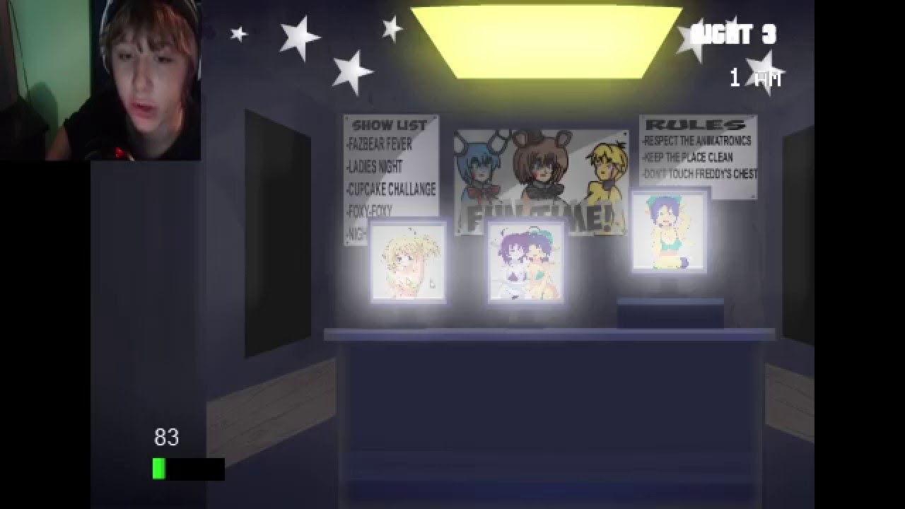 jumpscare at Five springtrap nights anime