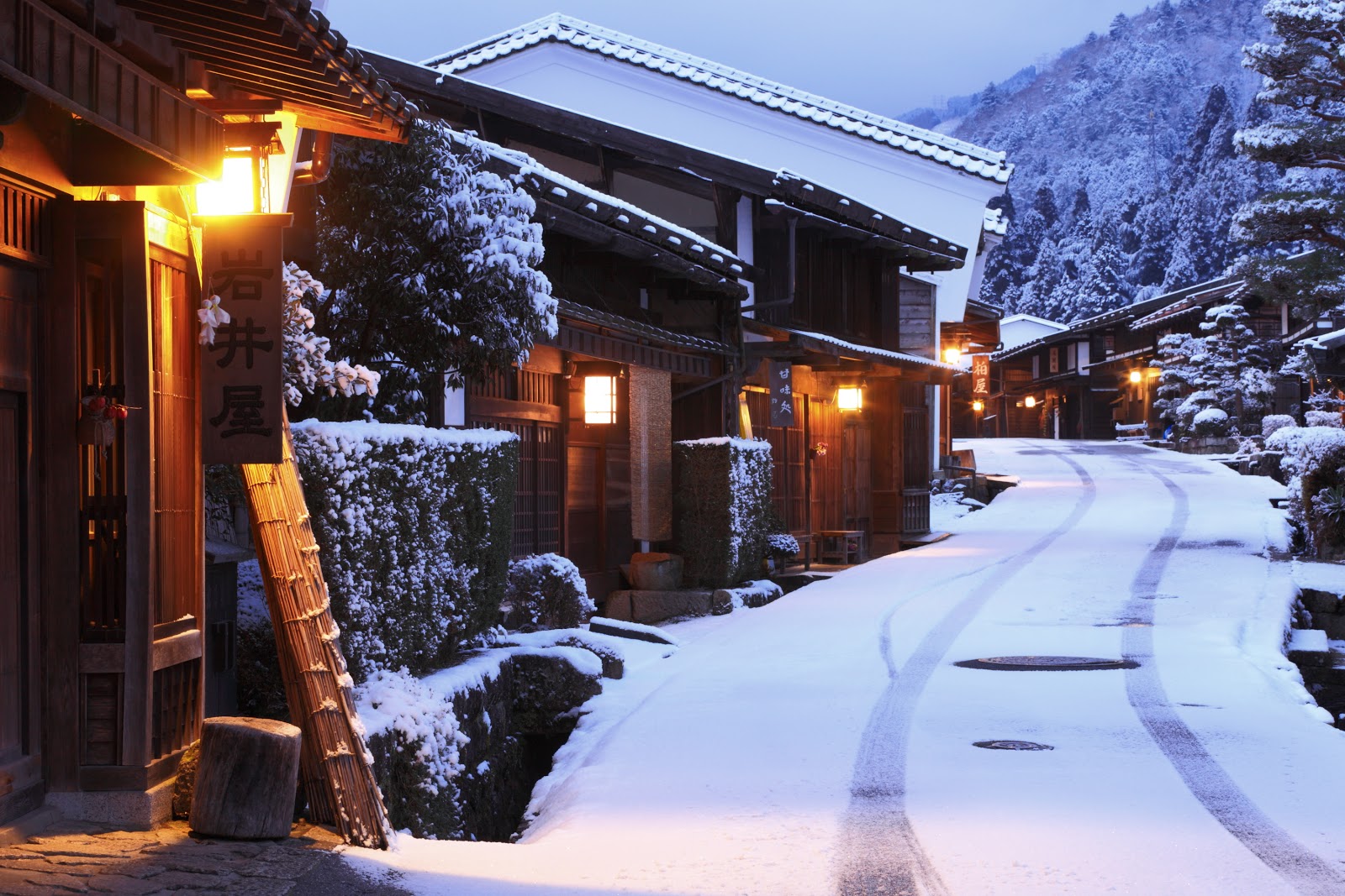 winter Japan in the