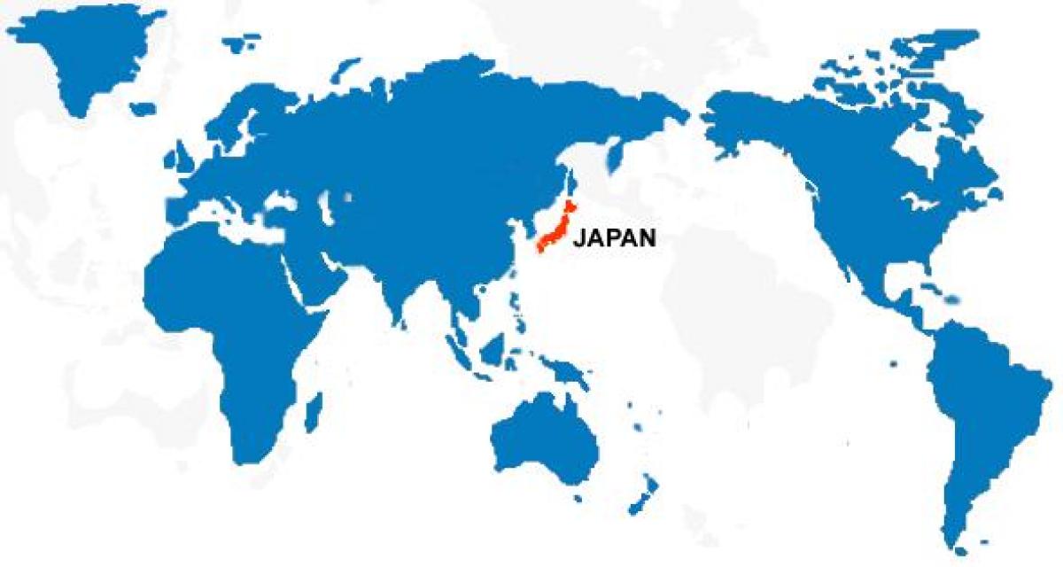 the world in Japan