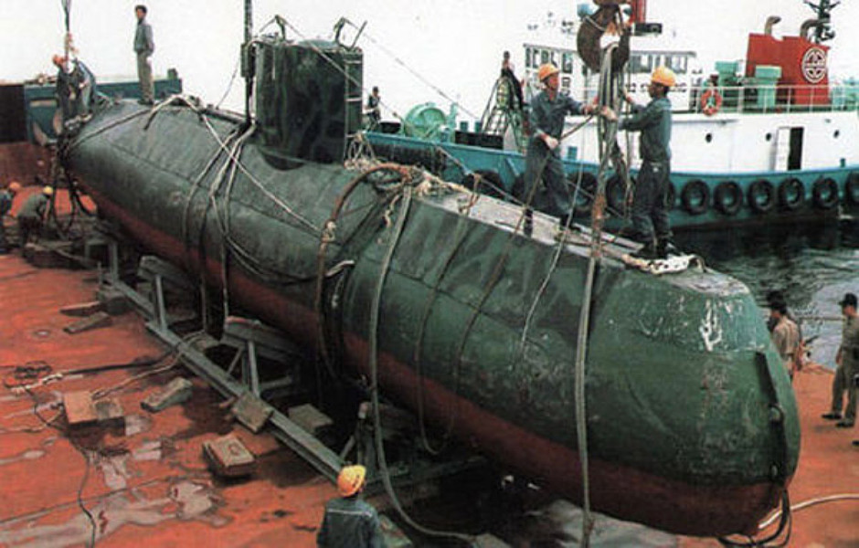 Korean midget submarine