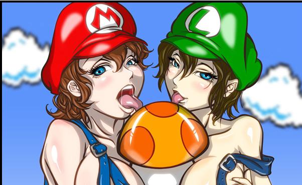 Mario world hentai