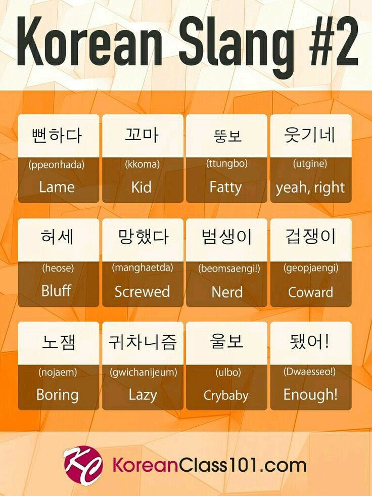 in I korean korean speak