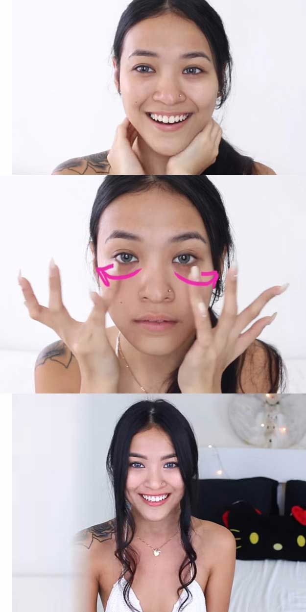 for Make up features tips asian