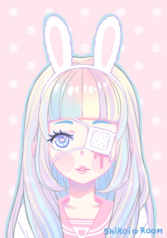 girl Cute pastel anime