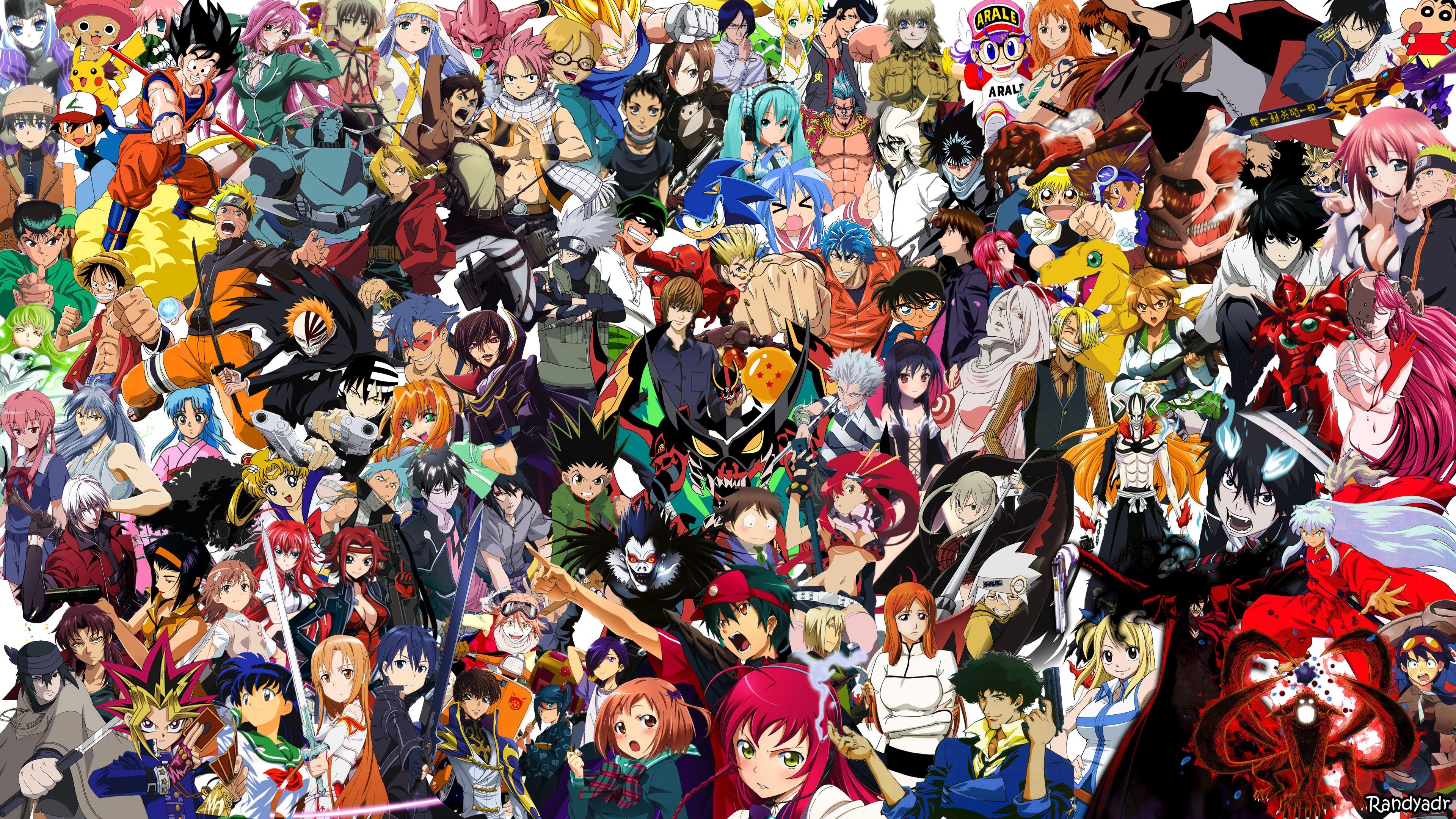 anime characters wallpaper All