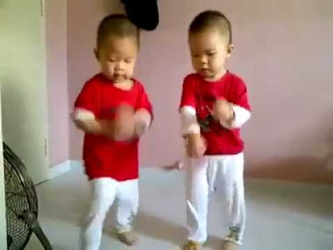 video dancing asian Two boys