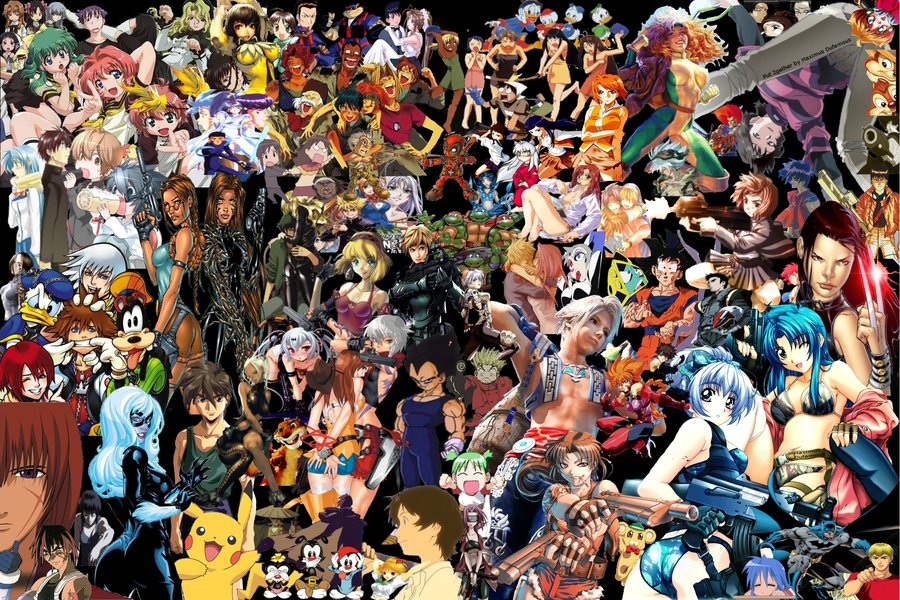 anime characters wallpaper All