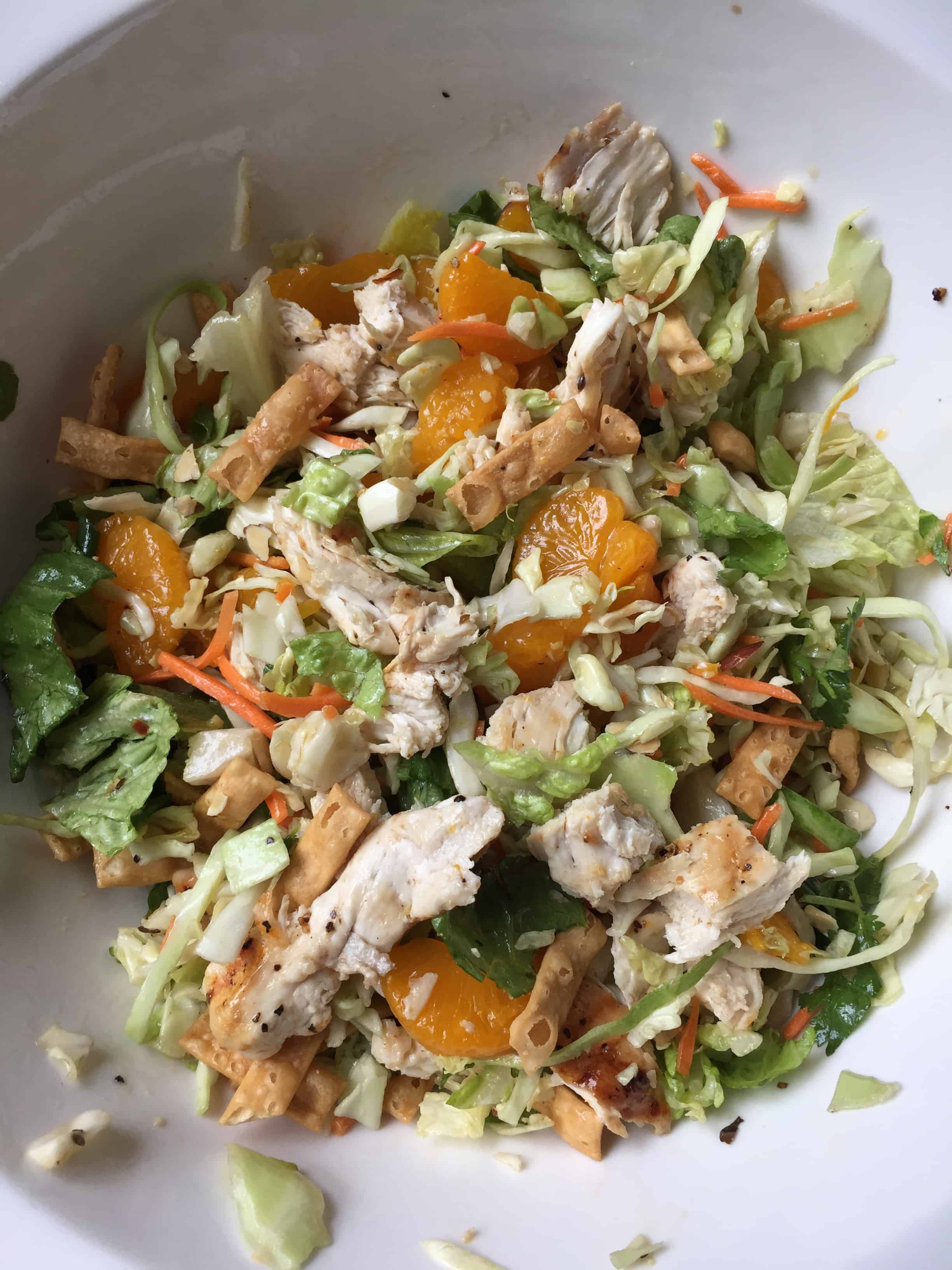 chicken salad receipe Asian