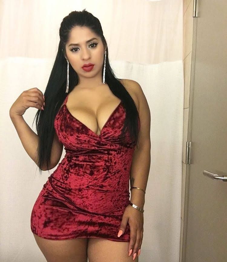 Asian curvy long hair skinny