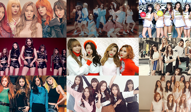 korean All girl groups