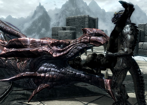 mod creatures Skyrim hentai