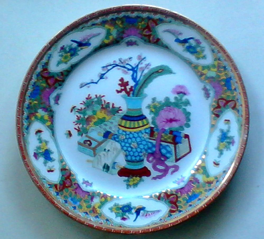 and Asian bowls plates