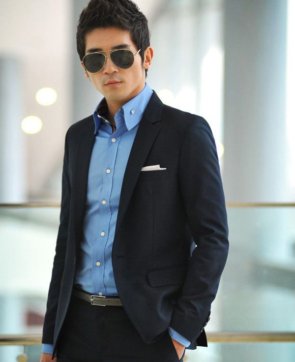 suits Asian men in