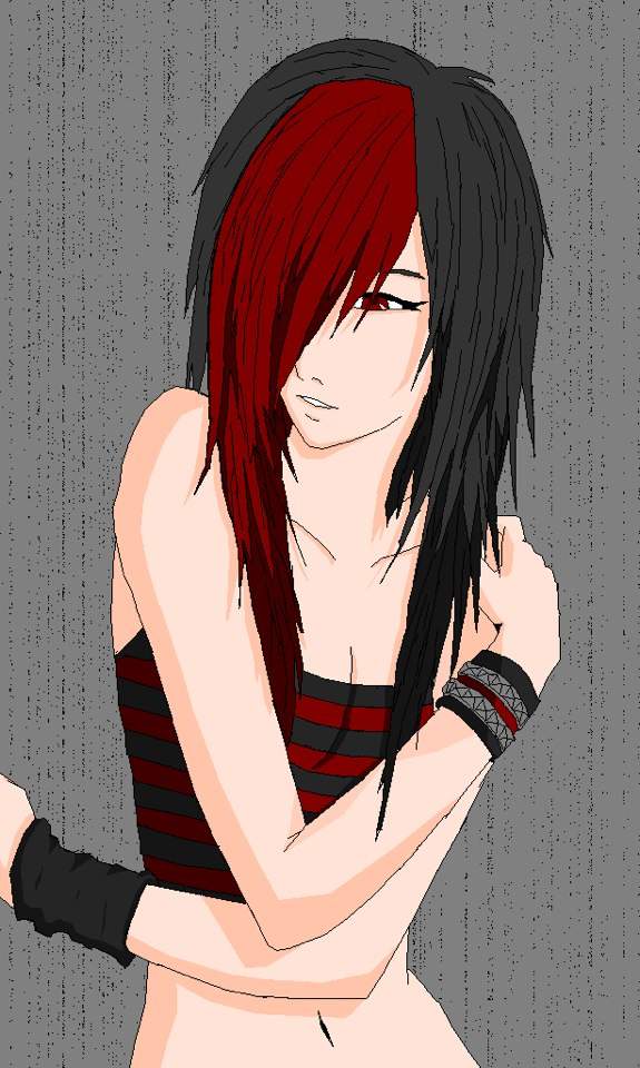 emo anime girl Cute