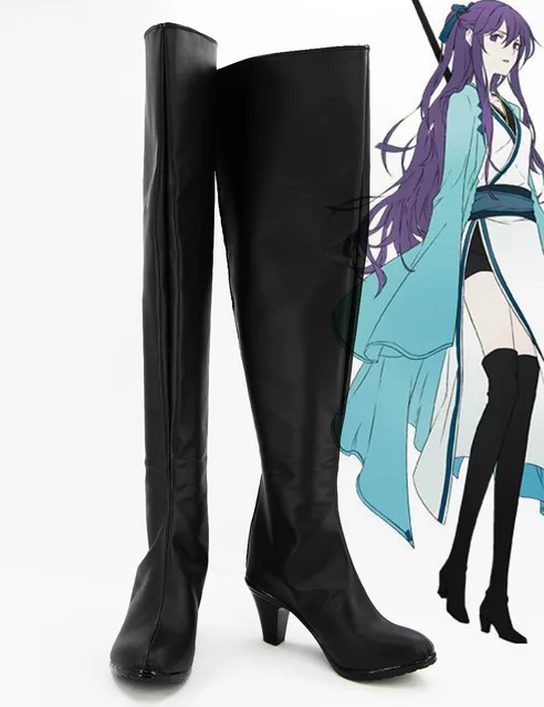 high heel boots Anime