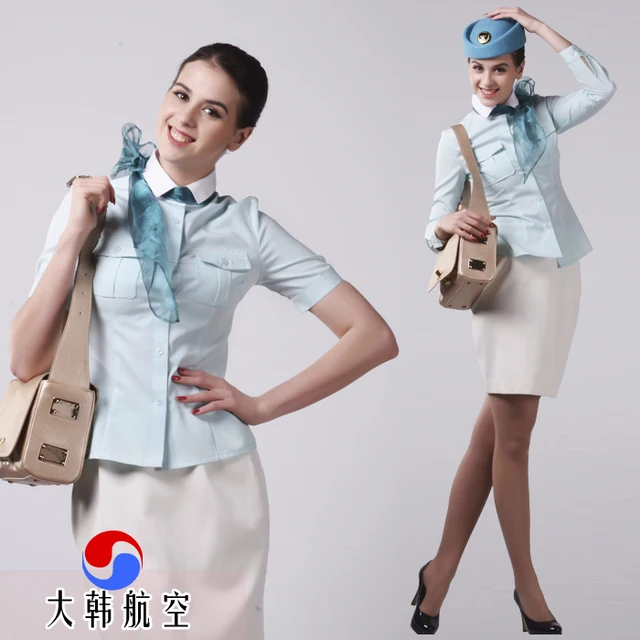 air uniform Korean stewardess